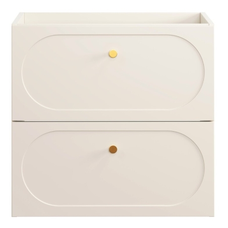 Washbasin cabinet 60cm Donna Sand 82-60-46-2S COMAD