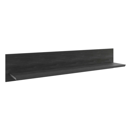 Benton wall shelf 150 cm delios Black Red White