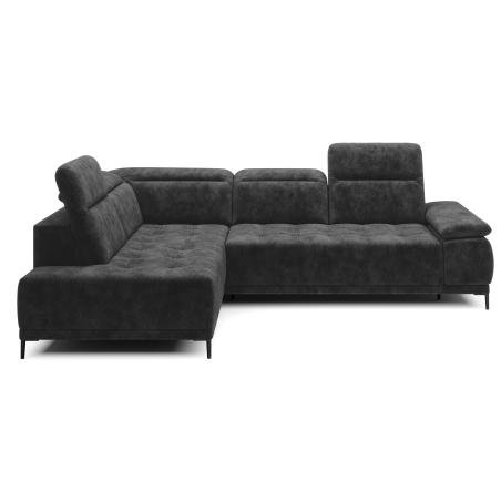 Strona narożnika - Lewa, kolor - odcienie czerni, Wersal Grupa I Basic - Palladium 19