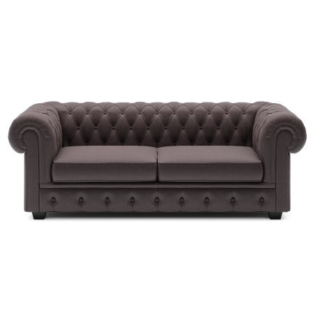 Sofa Chesterfield 3 Wersal odcienie brązu