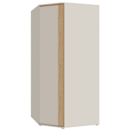 Wexlin Mauvella Forte Sand/Oak Corner Wardrobe