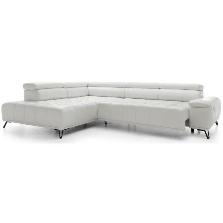 Palladio L natural leather Versailles sofa bed