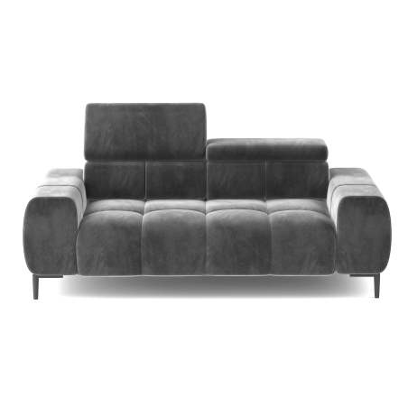 Sofa Plaza 3 Wersal odcienie szarości