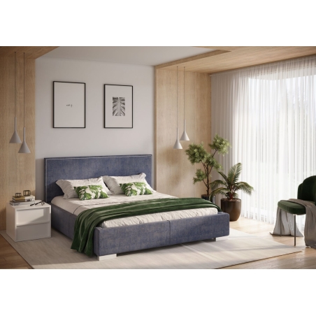 Upholstered bed with container Gomezza 140x200cm Forte
