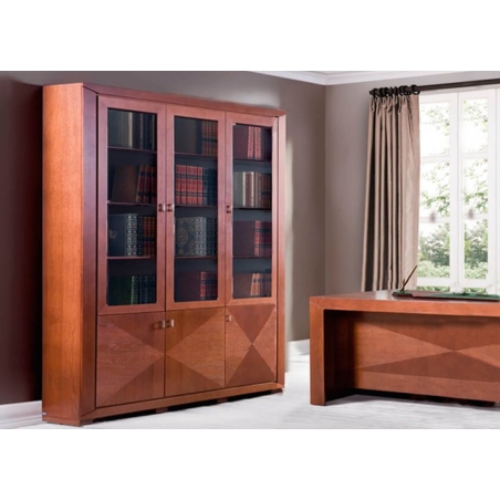 Cube Library 185 with Lissy marquetry