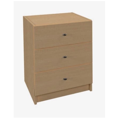 Cube Desk pedestal without inlay Lissy