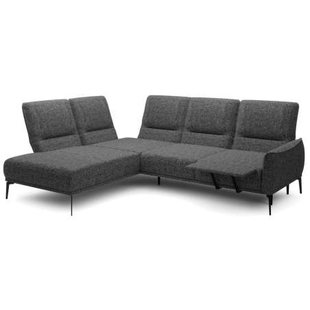 Storm L corner sofa with electric footrest Versailles