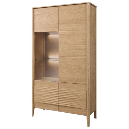 Tango 1DS1D right cabinet with LED lighting Mebin