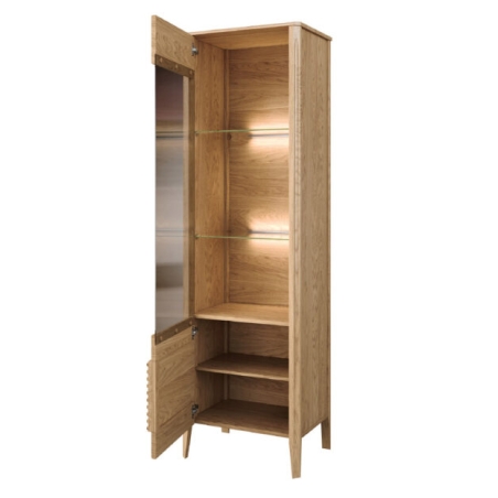 Tango 1DS left cabinet with LED lighting Mebin