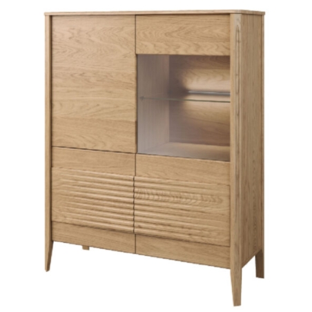 Cabinet with bar left 1DS1D Tango with LED lighting Mebin