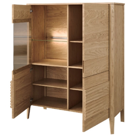 Cabinet with bar right 1DS1D Tango with LED lighting Mebin