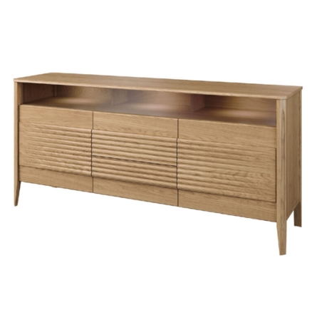 Tango large 2D2SZ chest of drawers with LED lighting Mebin