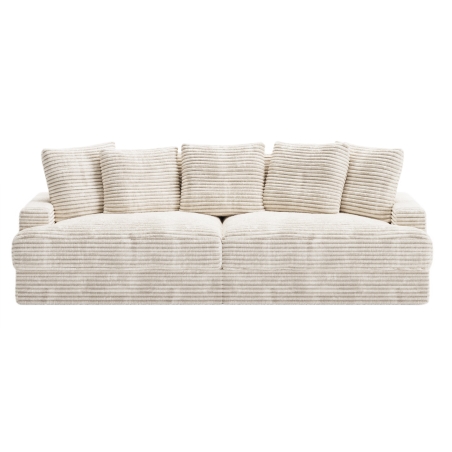 Sofa Mona tkanina sztruksowa beż