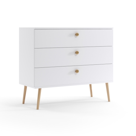 Kolorystyka Meli Meble - Biały mat