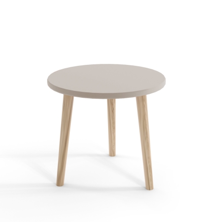 Boho round coffee table