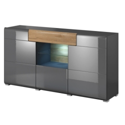 Colours: Anthracite Gloss/Grandson Oak 