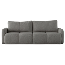 Kolor tapicerki: odcienie szarego Sofa Pio tkaniny: Loop 18 