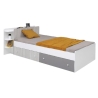 Meblar Como CM12 Bed with Left-Side Drawers Meblar Como CM12 Bed with Left-Side Drawers
