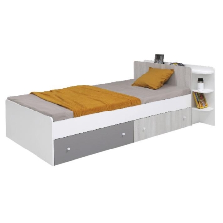 Meblar Como CM12 Bed with Right-Side Drawers