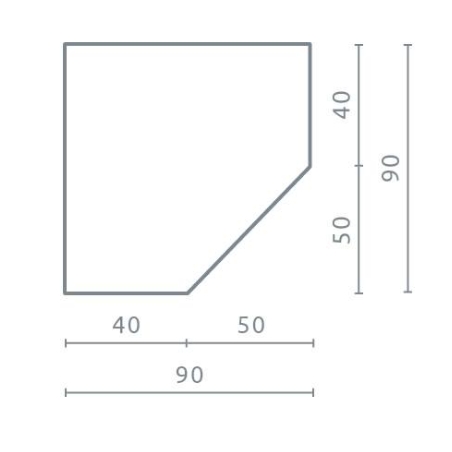 Meblar Sigma SI2 Right-Side Corner Wardrobe