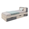 Meblar Delta DL14 Bed 90x200 – Right-Side Configuration