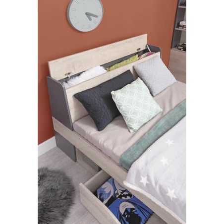 Meblar Delta DL15 Bed - Left-Side Configuration