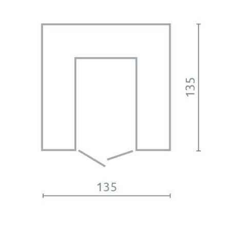 Meblar Planet PL1 Right-Side Corner Wardrobe