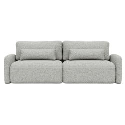 Kolor tapicerki: shades of grey Sofa Tina tkaniny: Puente 80 