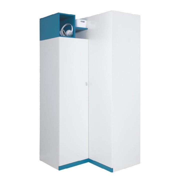 Meblar Mobi MO1 Wardrobe - Left-Side Configuration Meblar Mobi MO1 Wardrobe - Left-Side Configuration