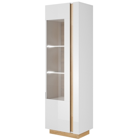 Laski Meble Arco Tall Display Cabinet