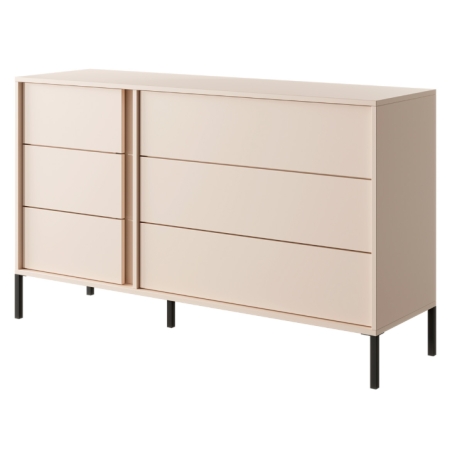 Laski Meble Dast 138 6S Chest of Drawers