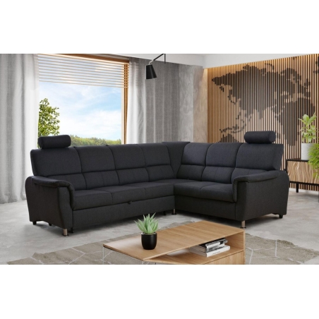 Strona narożnika - Prawa, kolor - Ciemny szary, MebloSoft Gr.3 - Vogue 16