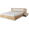 Laski Meble Xelo Bed with Bedside Tables and LED Lighting