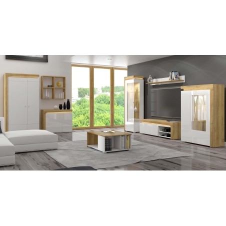 Theo THK-3 Sideboard Oak/White