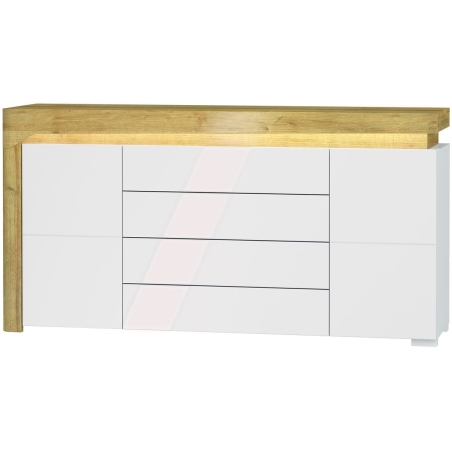Theo THK-3 Sideboard Oak/White