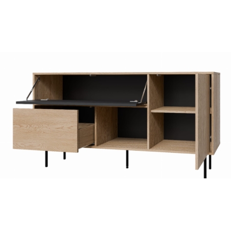 ARD-KO150 Sideboard Oak/Black