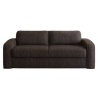 MP Nidzica Logo Sofa with Storage dark brown