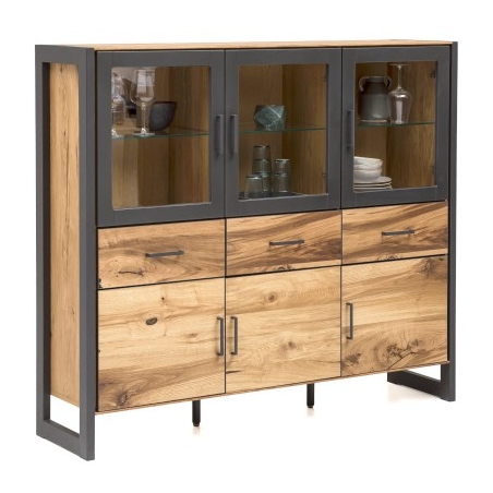 Meble Hugon Janne Low Display Cabinet 6D3S