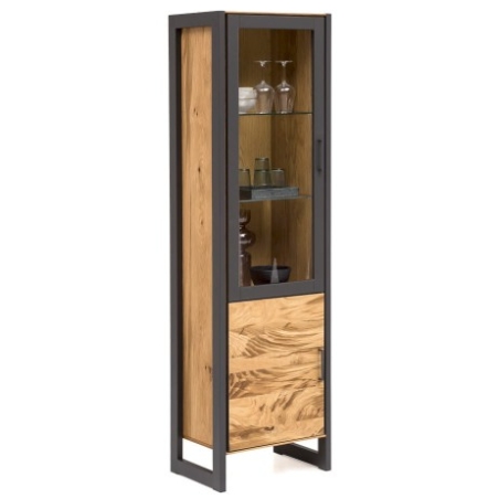 Meble Hugon Janne Tall Display Cabinet 2D