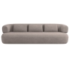 Micadoni Jenny 3-Seater Sofa beige