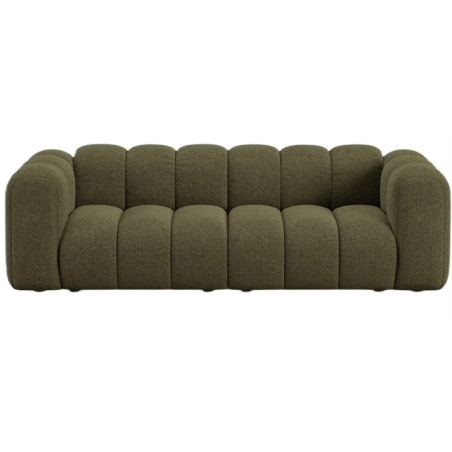 Sofa 3-osobowa Lupine Micadoni odcienie zielonego