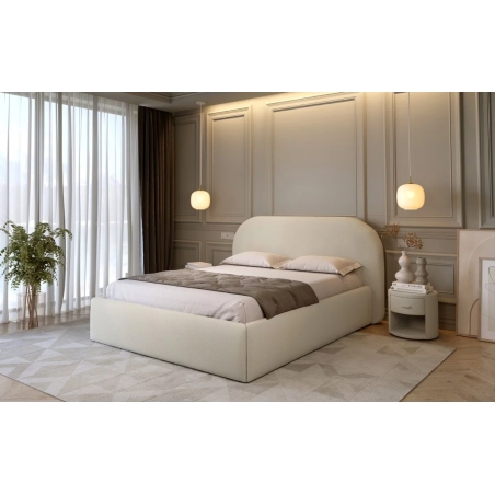 Upholstered bed 84280 RP 140x200 MK Foam Koło