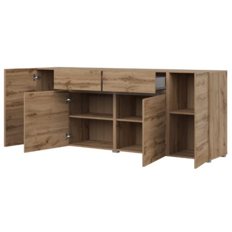 Asymetric TV Cabinet 2D2S2K Helvetia Wieruszów