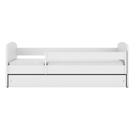 Łóżko dziecięce z szufladą 160x80 Babydreams Kocot Kids białe