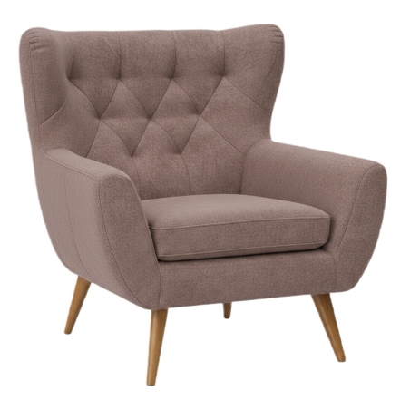 Voss pink armchair Gala Collezione Fast Delivery