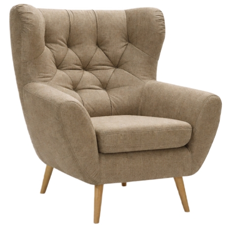 Voss Beige Armchair Fast Delivery