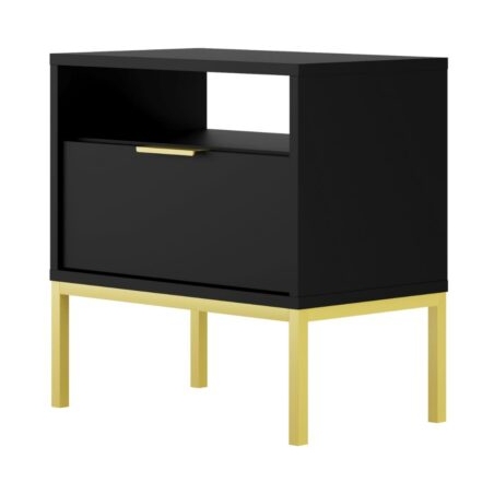Kocot Meble Austin - Czarny/Złoty