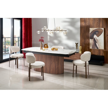 Flavor Extendable Dining Table Halmar