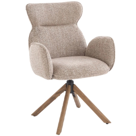 Swivel Chair K585 Dark Beige Halmar