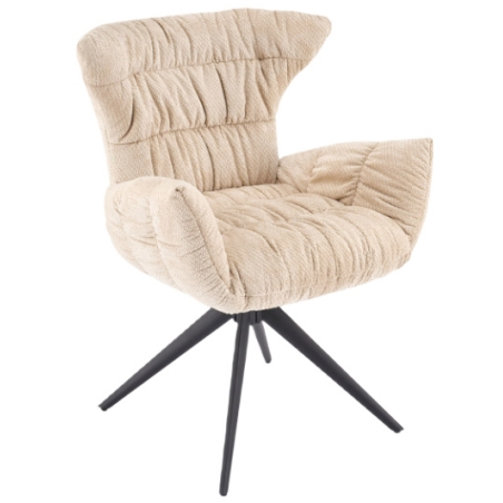 Krzesło obrotowe K595 Halmar beżowe